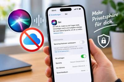 Wie du dein iphone so konfigurierst, dass siri keine aufnahmen mehr in die cloud sendet