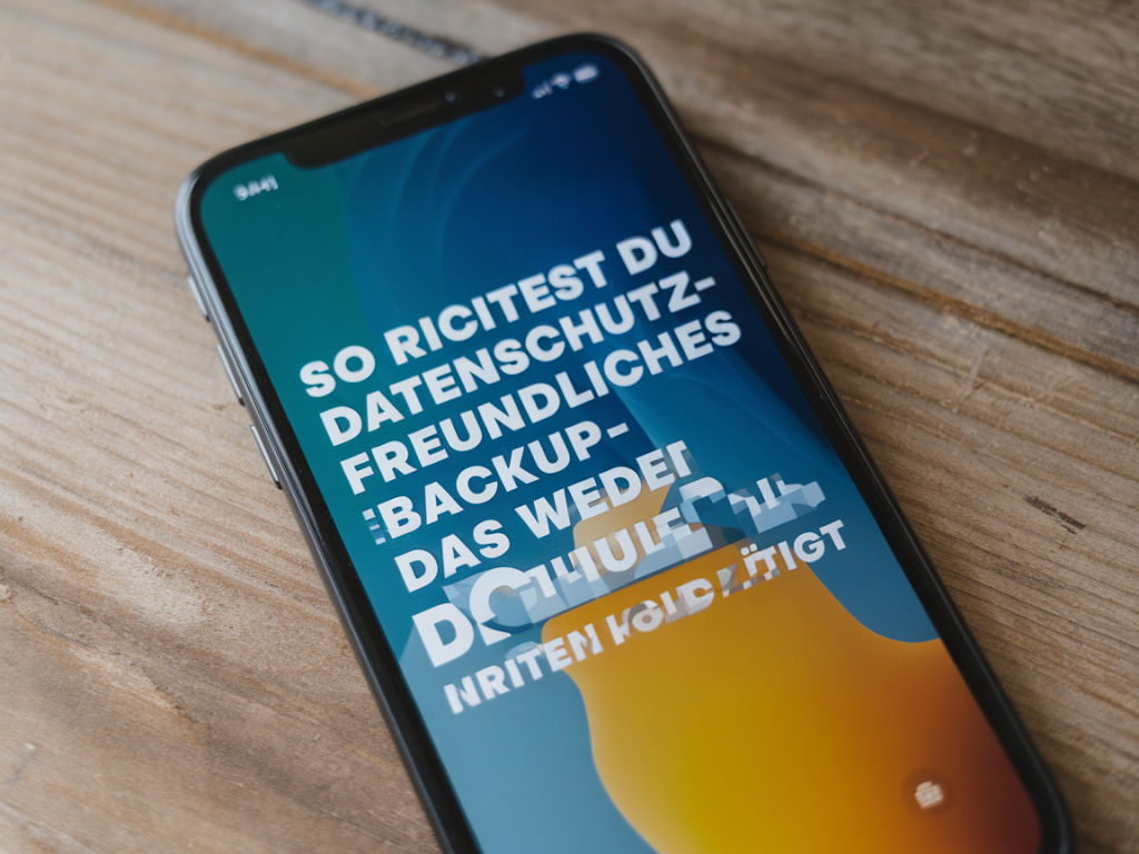 So richtest du ein datenschutzfreundliches iPhone‑Backup ein, das weder iCloud noch Drittanbieter benötigt