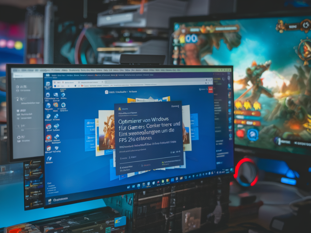 windows für gamers optimieren: konkrete einstellungen und programme, die fps bringen